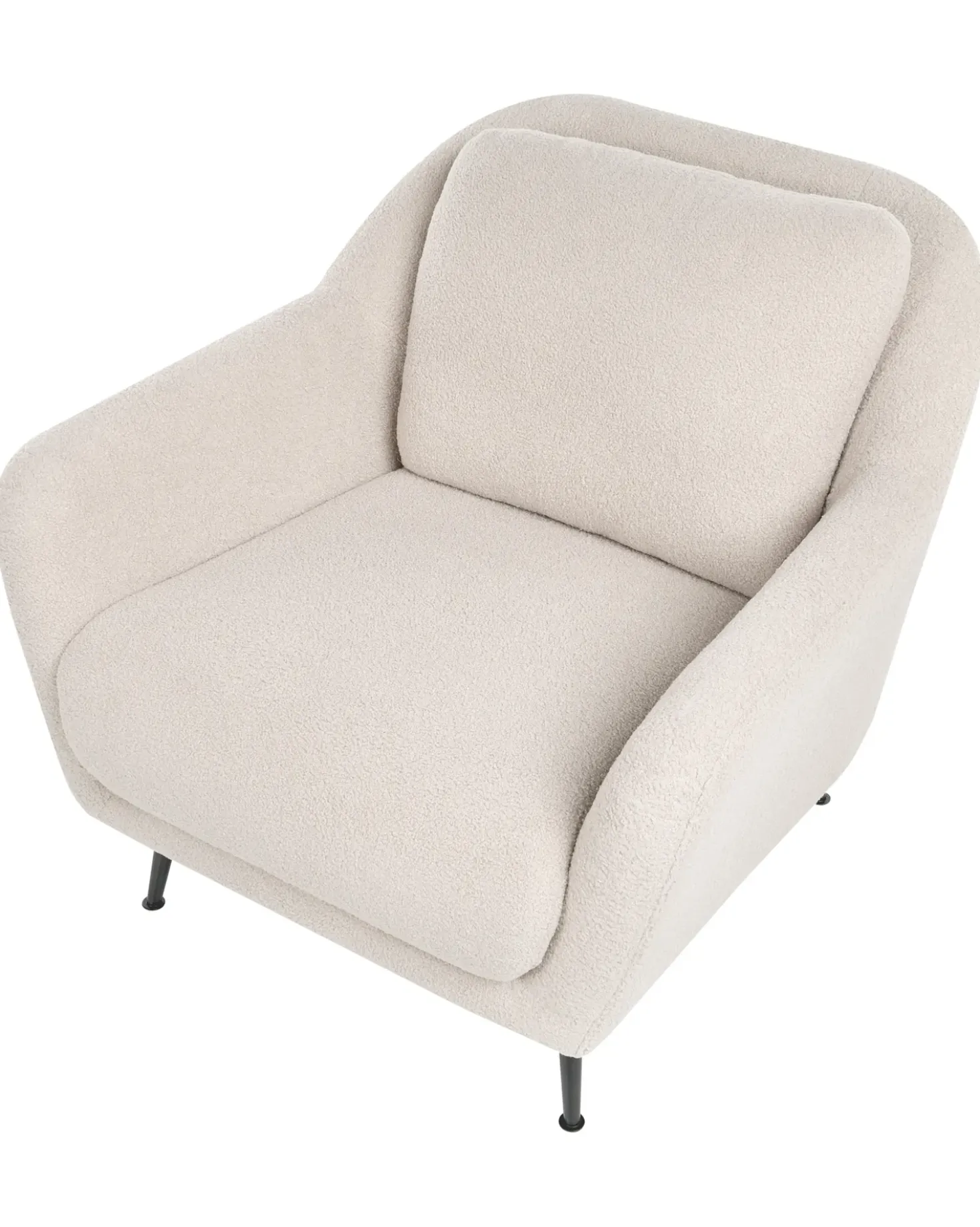Poltrona EIBY Bouclé Beige