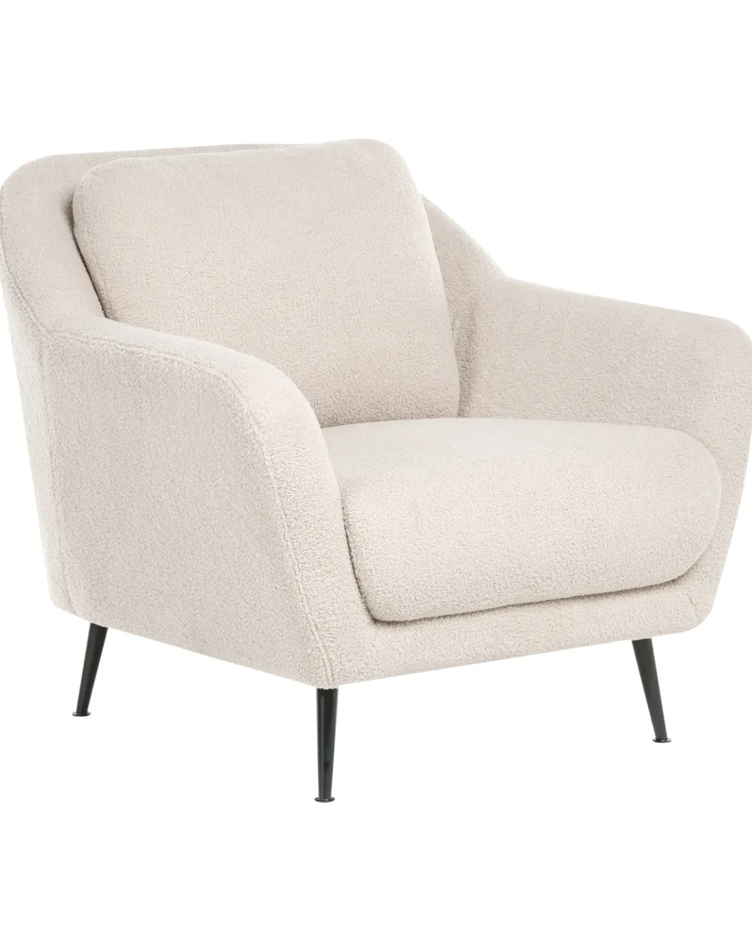 Poltrona EIBY Bouclé Beige
