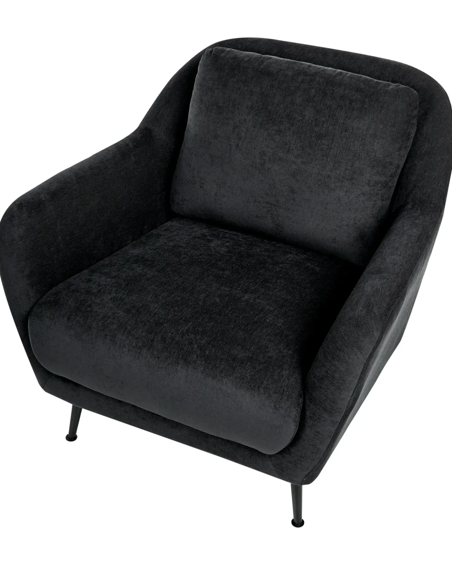 Poltrona EIBY Ciniglia Nero