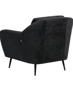 Poltrona EIBY Ciniglia Nero