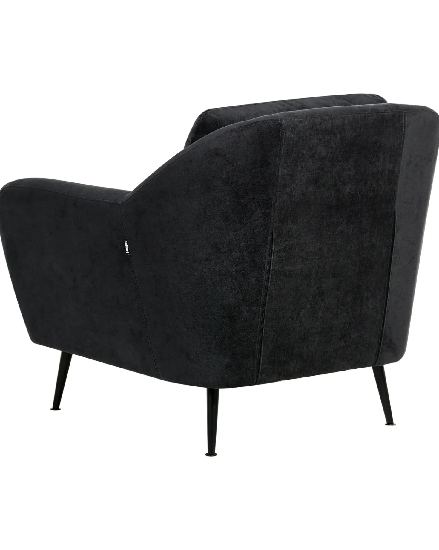 Poltrona EIBY Ciniglia Nero