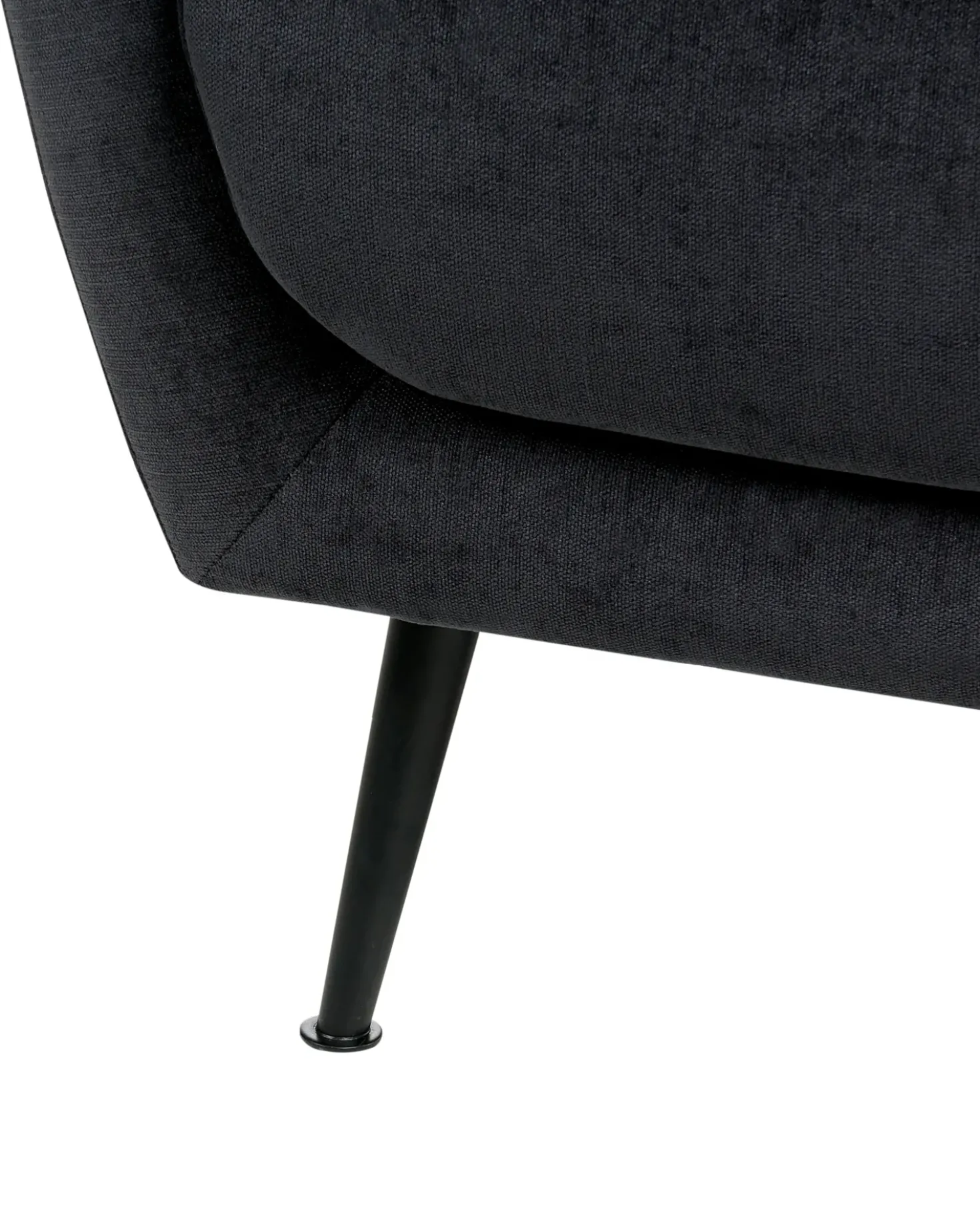 Poltrona EIBY Ciniglia Nero
