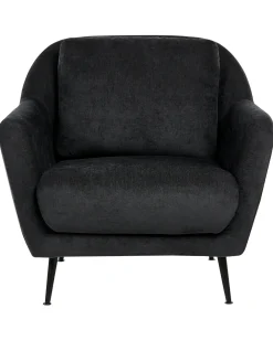 Poltrona EIBY Ciniglia Nero