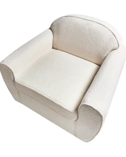 Poltrona ELLEDE Bouclé Beige chiaro