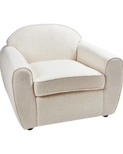 Poltrona ELLEDE Bouclé Beige chiaro