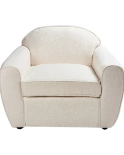 Poltrona ELLEDE Bouclé Beige chiaro