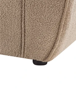 Poltrona ELLEDE Bouclé Marrone chiaro