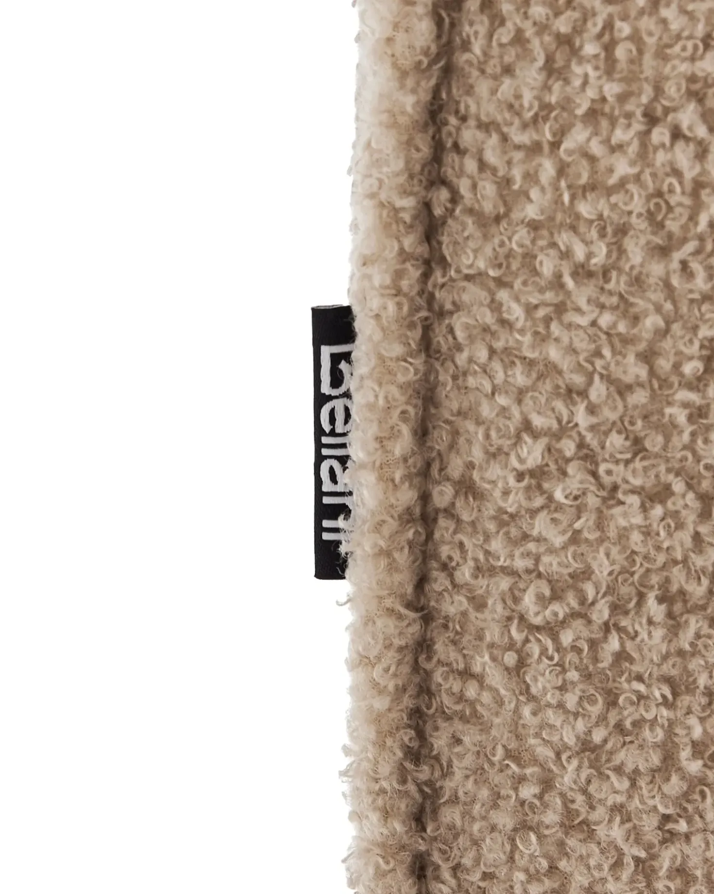 Poltrona ELLEDE Bouclé Marrone chiaro
