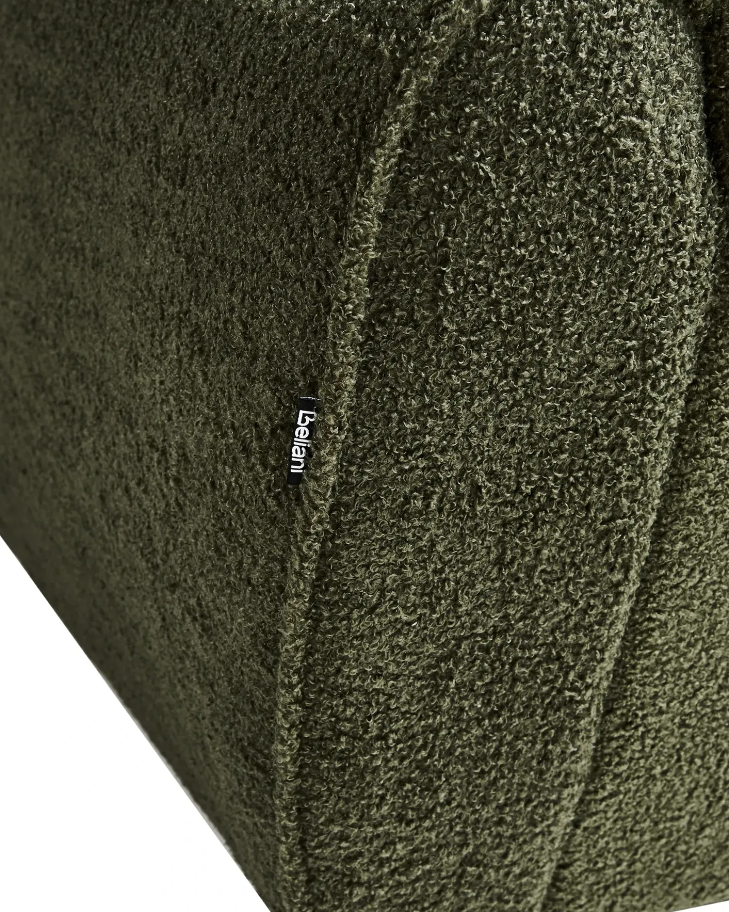 Poltrona ELLEDE Bouclé Verde scuro