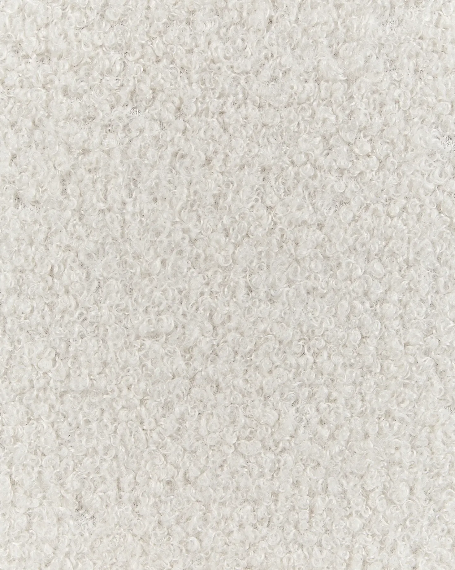 Poltrona ESRUM Bouclé Marrone chiaro/Bianco