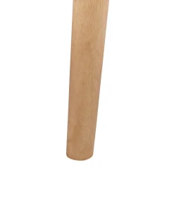 Poltrona ESRUM Bouclé Marrone chiaro/Bianco