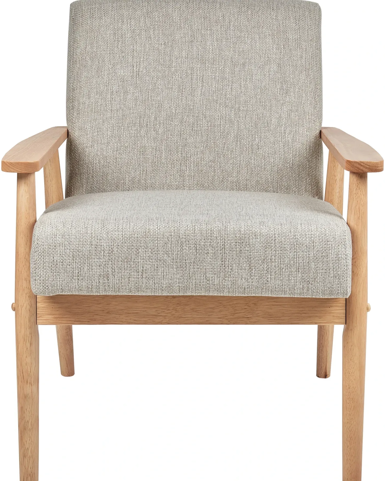 Poltrona ESRUM Tessuto Marrone chiaro/Grigio