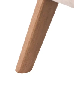 Poltrona EVJE Lino sintetico Beige