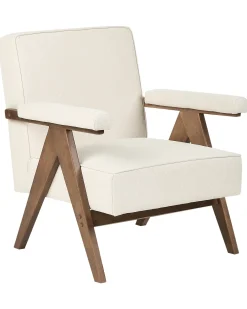 Poltrona EVJE Tessuto Beige chiaro