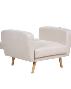 Poltrona FLORLI Tessuto Beige chiaro
