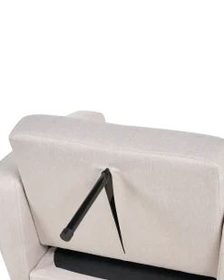 Poltrona FLORLI Tessuto Beige chiaro