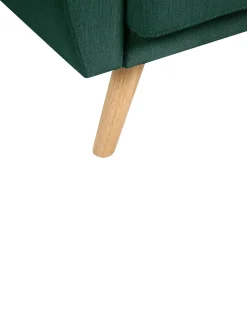 Poltrona FLORLI Tessuto Verde scuro