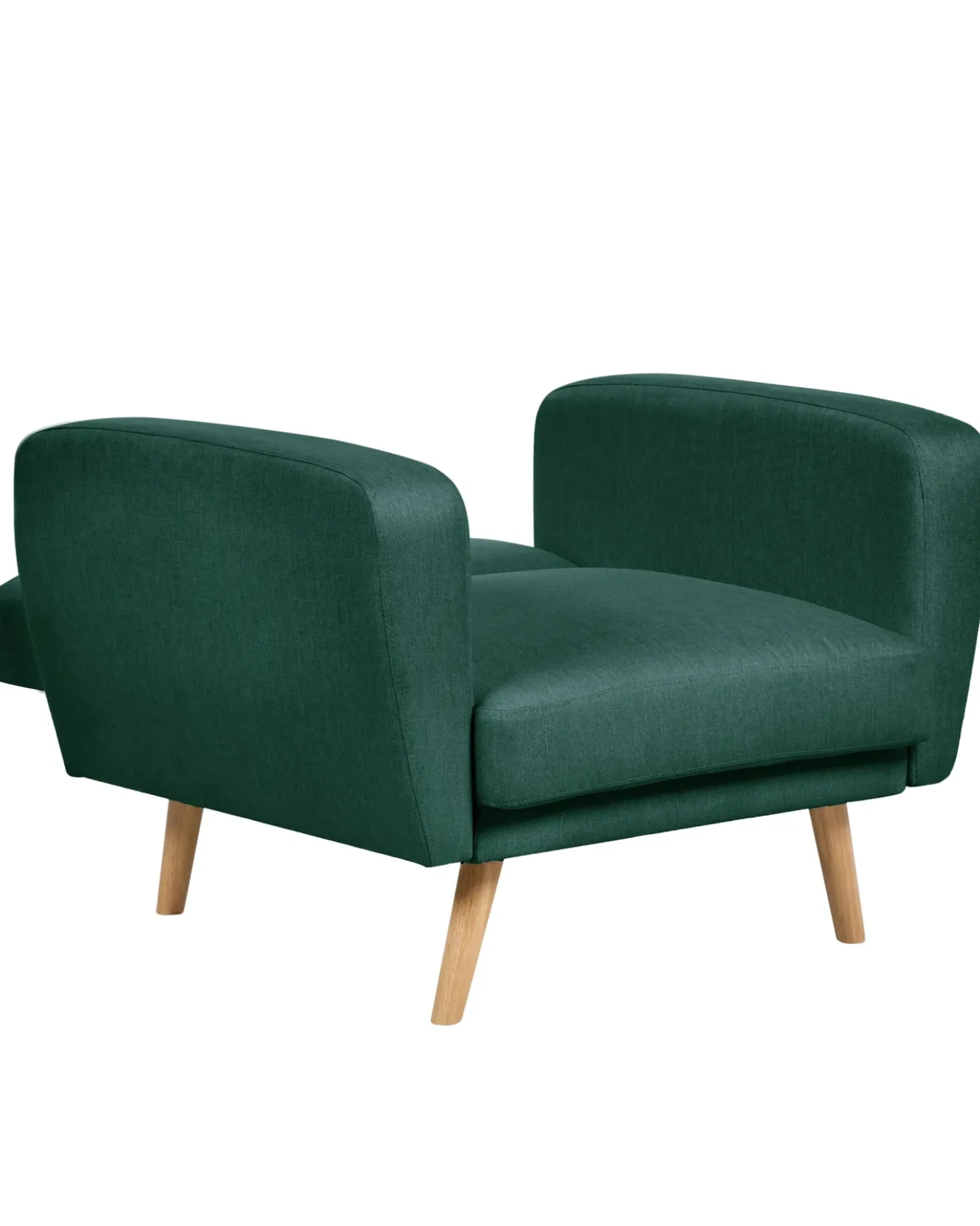 Poltrona FLORLI Tessuto Verde scuro