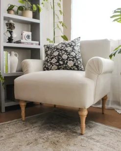 Poltrona FREDROS Tessuto Beige chiaro