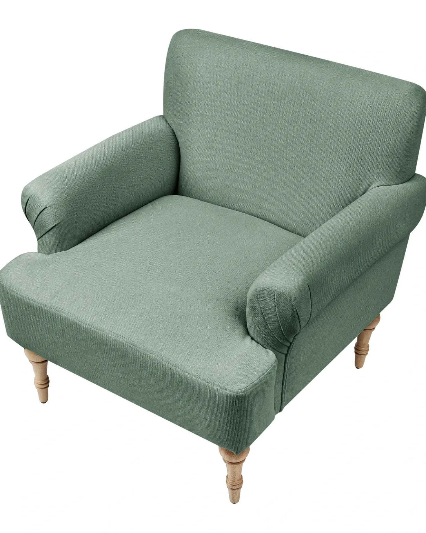 Poltrona FREDROS Tessuto Verde chiaro