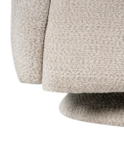 Poltrona girevole AAPUA Tessuto Beige