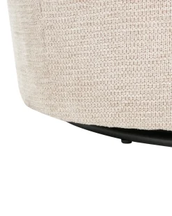 Poltrona girevole ALVDAL Tessuto Beige
