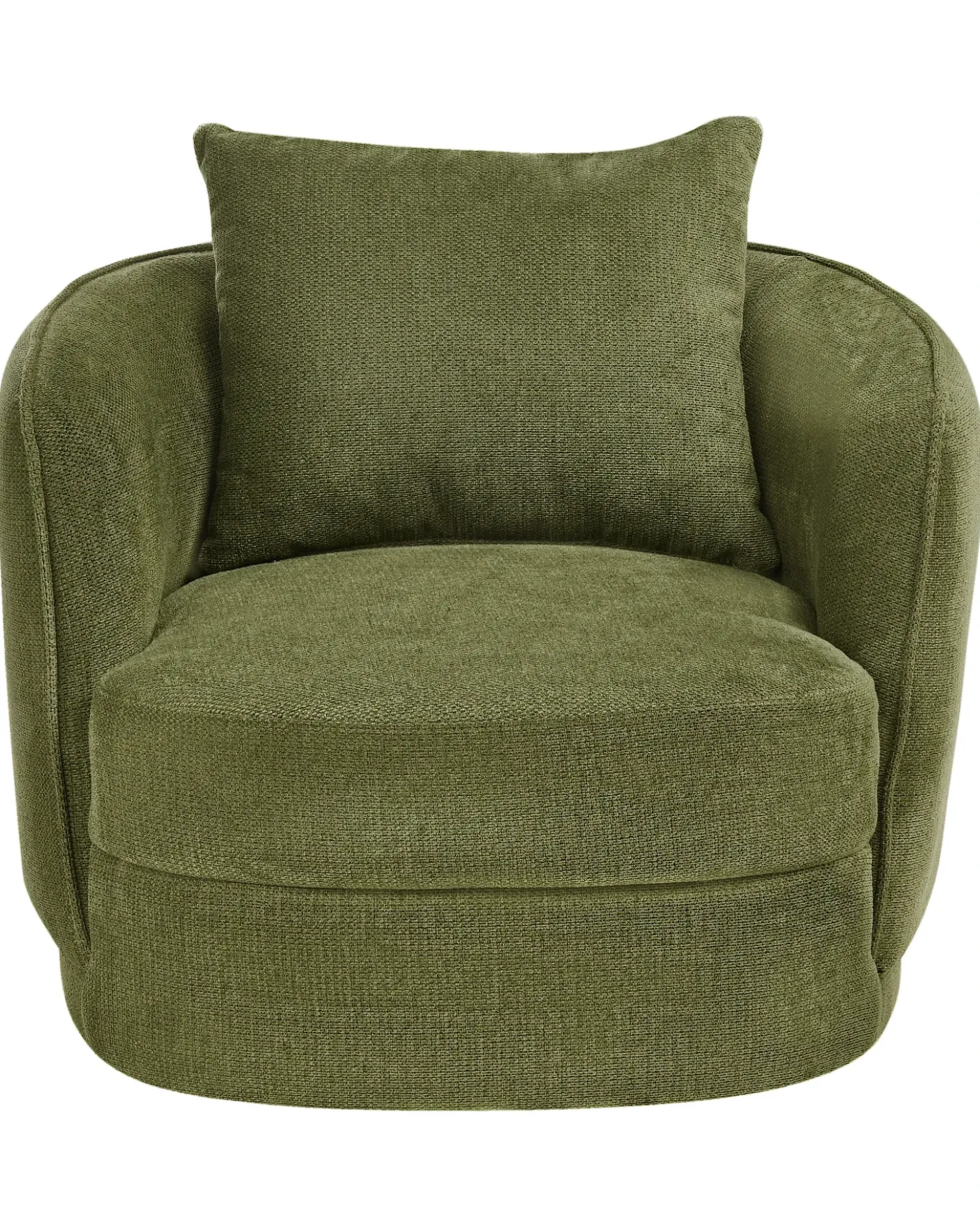 Poltrona girevole ANDALEN Tessuto Verde