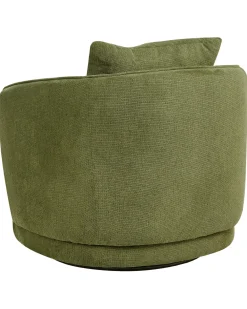 Poltrona girevole ANDALEN Tessuto Verde
