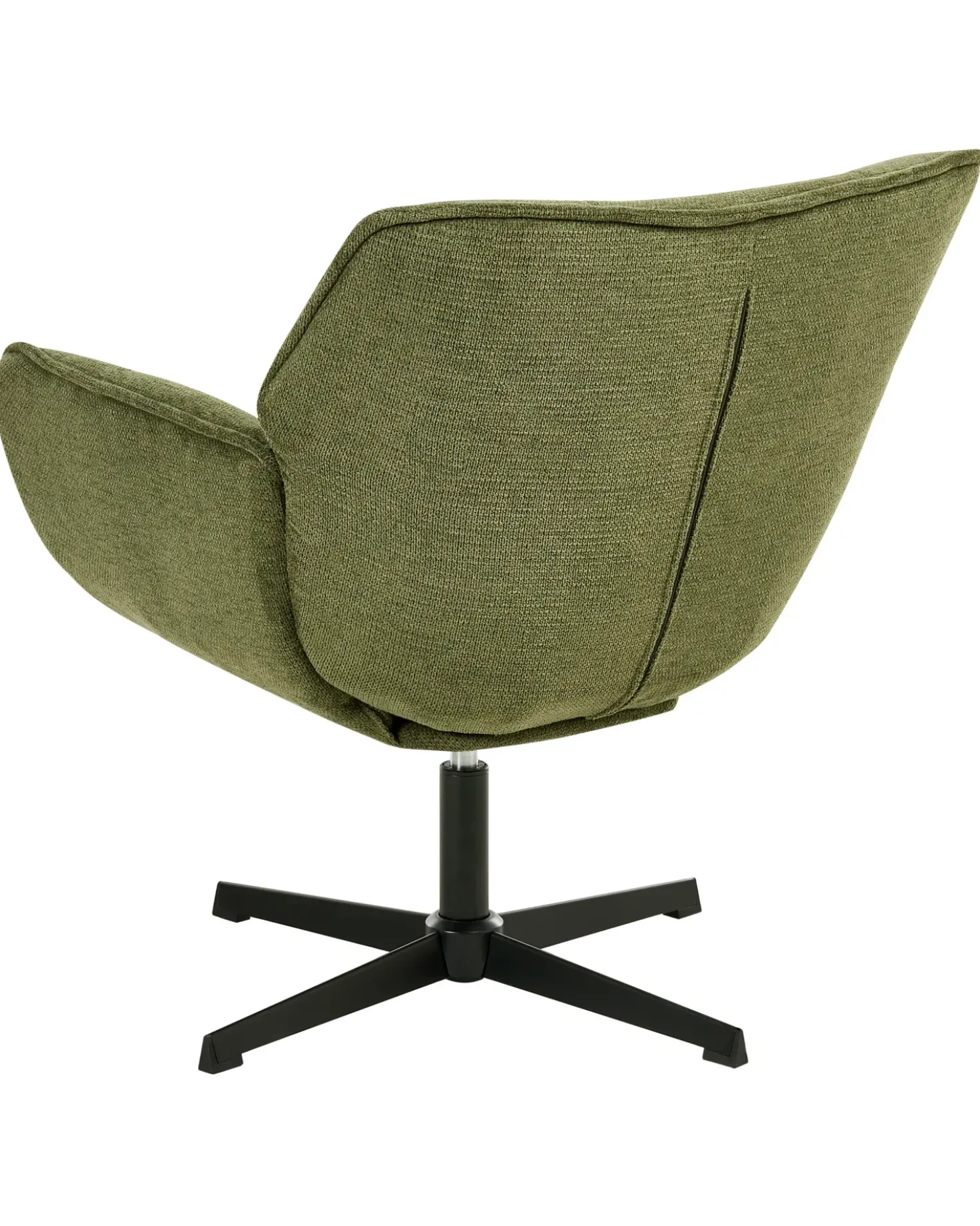 Poltrona girevole AUMA Tessuto Verde