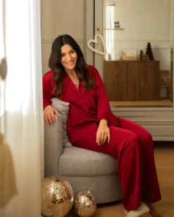 Poltrona girevole DALBY Tessuto Grigio chiaro