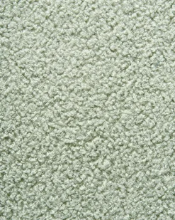 Poltrona girevole DAVIK Bouclé Verde chiaro
