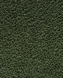 Poltrona girevole DAVIK Bouclé Verde scuro