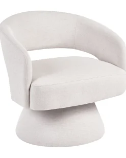 Poltrona girevole EIDAL Bianco sporco