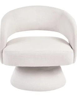 Poltrona girevole EIDAL Bianco sporco