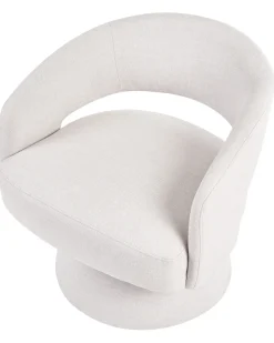 Poltrona girevole EIDAL Bianco sporco