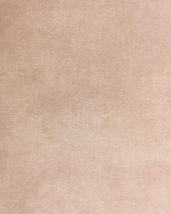 Poltrona girevole EIDE con poggiapiedi Velluto Beige sabbia