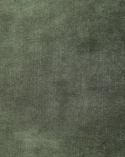 Poltrona girevole EIDE con poggiapiedi Velluto Verde scuro
