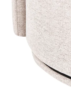 Poltrona girevole ENNORA Tessuto Beige