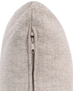 Poltrona girevole HORSENS con contenitore Tessuto Beige