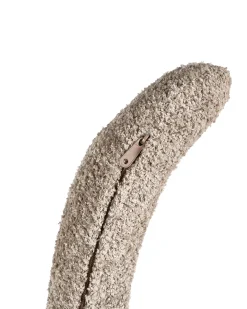 Poltrona girevole LIEKSA Bouclé Beige