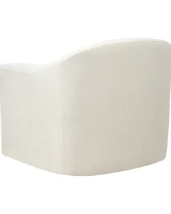Poltrona girevole MAGNOR Tessuto Beige chiaro