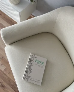Poltrona girevole MAGNOR Tessuto Beige chiaro