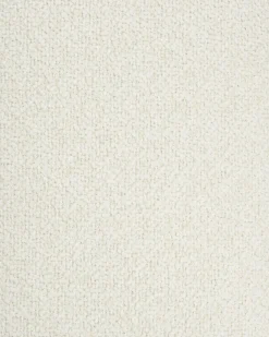 Poltrona girevole MOLLEBY Bouclé Bianco sporco