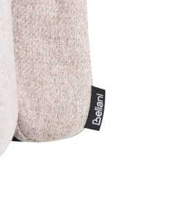 Poltrona girevole RANDERS con contenitore Tessuto Beige