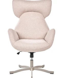 Poltrona girevole SONDERBY Tessuto Beige