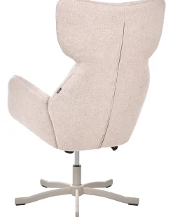 Poltrona girevole SONDERBY Tessuto Beige