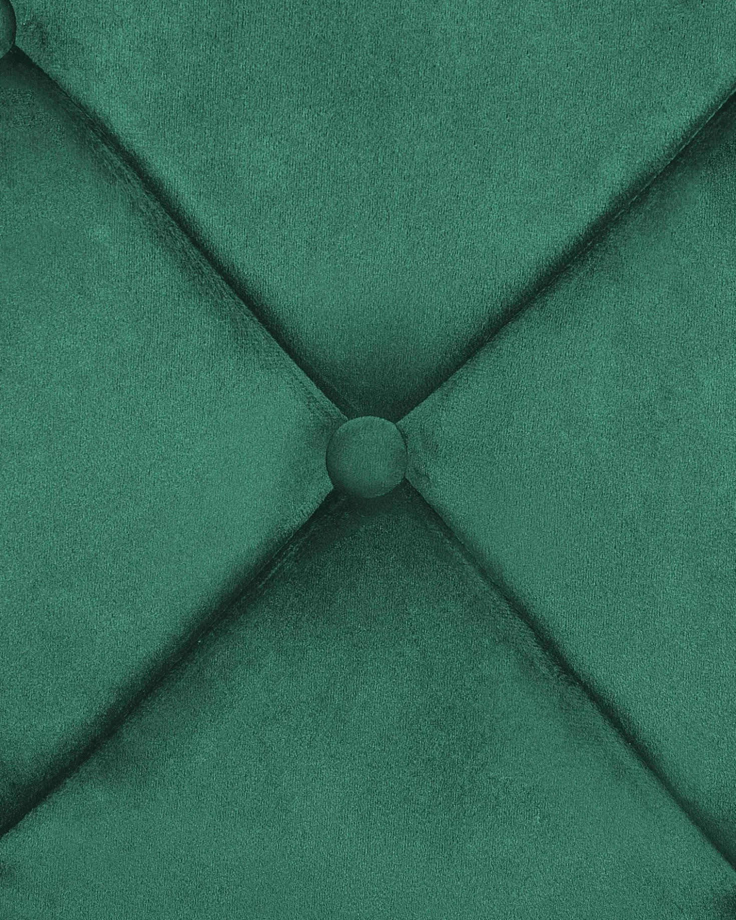Poltrona girevole VAKSALA Velluto Verde scuro