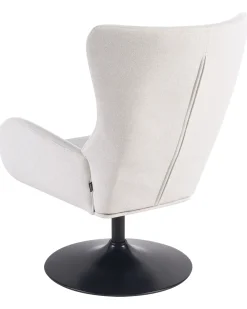 Poltrona girevole VIGGE Bianco sporco