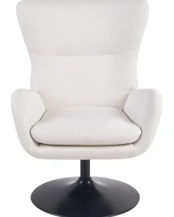 Poltrona girevole VIGGE Bianco sporco