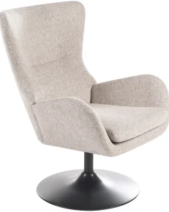 Poltrona girevole VIGGE Beige